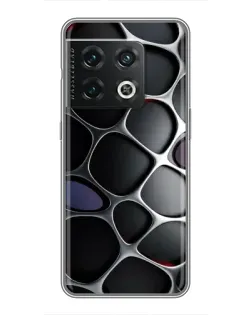 Чохол для OnePlus 10 Pro з картинкою «Об'ємна темна решітка» Чохол для OnePlus 10 Pro з картинкою «Об'ємна темна решітка»