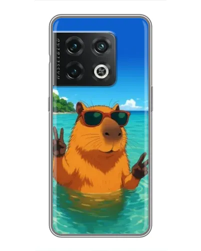 Чохол для OnePlus 10 Pro з картинкою «Морська капібара» Чохол для OnePlus 10 Pro з картинкою «Морська капібара»