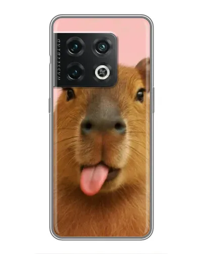 Чохол для OnePlus 10 Pro з картинкою «Капібара з язиком» Чохол для OnePlus 10 Pro з картинкою «Капібара з язиком»