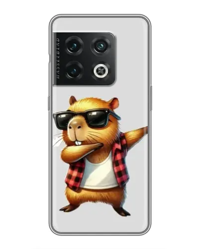 Чохол для OnePlus 10 Pro з картинкою «Капібара репер даб» Чохол для OnePlus 10 Pro з картинкою «Капібара репер даб»