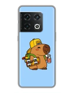 Чохол для OnePlus 10 Pro з картинкою «Капібара на скейті» Чохол для OnePlus 10 Pro з картинкою «Капібара на скейті»
