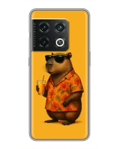 Чохол для OnePlus 10 Pro з картинкою «Капібара на відпочинку» Чохол для OnePlus 10 Pro з картинкою «Капібара на відпочинку»