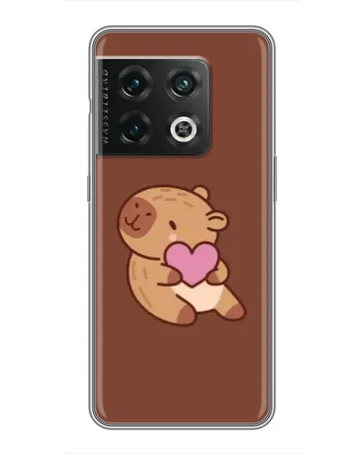 Чохол для OnePlus 10 Pro з картинкою «Капібара з серцем» Чохол для OnePlus 10 Pro з картинкою «Капібара з серцем»