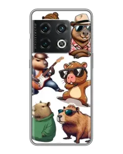 Чохол для OnePlus 10 Pro з картинкою «Круті капібари музиканти» Чохол для OnePlus 10 Pro з картинкою «Круті капібари музиканти»