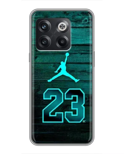Чохол для OnePlus 10T з картинкою «Jordan Cyan 23» Чохол для OnePlus 10T з картинкою «Jordan Cyan 23»