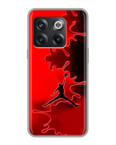 Чохол для OnePlus 10T з картинкою «Jordan Red Smoke» Чохол для OnePlus 10T з картинкою «Jordan Red Smoke»