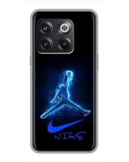 Чехол для OnePlus 10T с картинкой «Jordan Neon Blue» Чехол для OnePlus 10T с картинкой «Jordan Neon Blue»