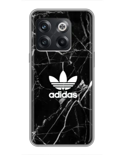 Чохол для OnePlus 10T з картинкою «Білий мармур Adidas»