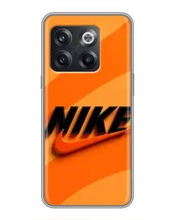Чохол для OnePlus 10T з картинкою «Помаранчевий драйв Nike» Чохол для OnePlus 10T з картинкою «Помаранчевий драйв Nike»