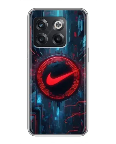 Чохол для OnePlus 10T з картинкою «Техногенний стиль Nike»
