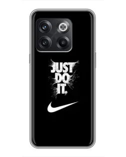 Чохол для OnePlus 10T з картинкою «Текстовий принт Nike» Чохол для OnePlus 10T з картинкою «Текстовий принт Nike»