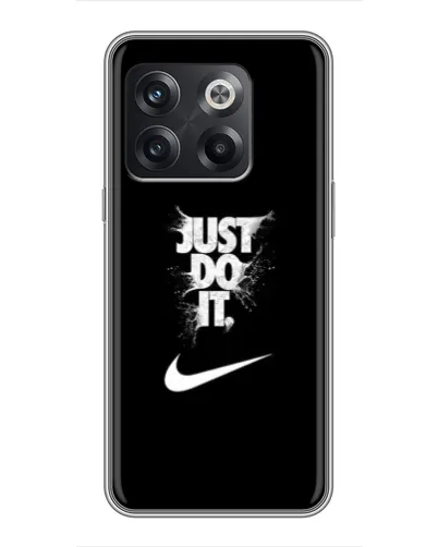 Чохол для OnePlus 10T з картинкою «Текстовий принт Nike»