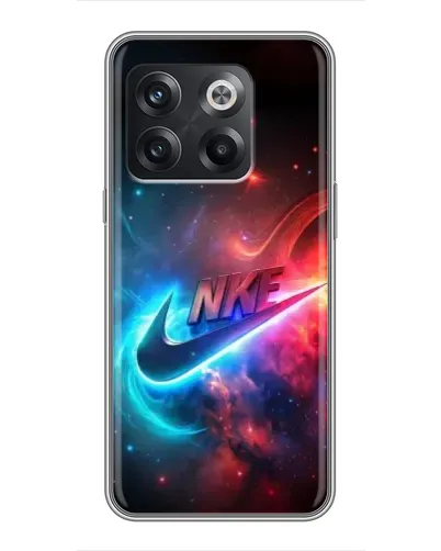 Чохол для OnePlus 10T з картинкою «Вогняний логотип Nike»