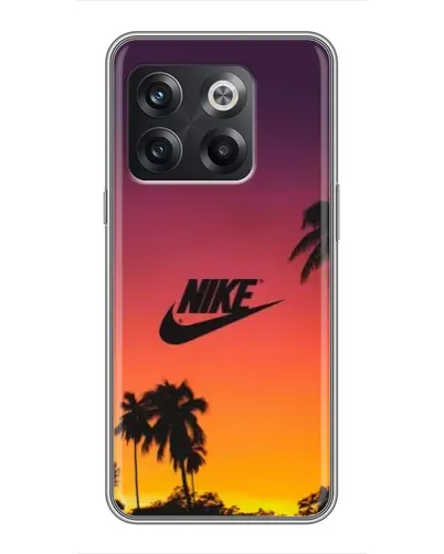 Чохол для OnePlus 10T з картинкою «Nike на заході сонця»