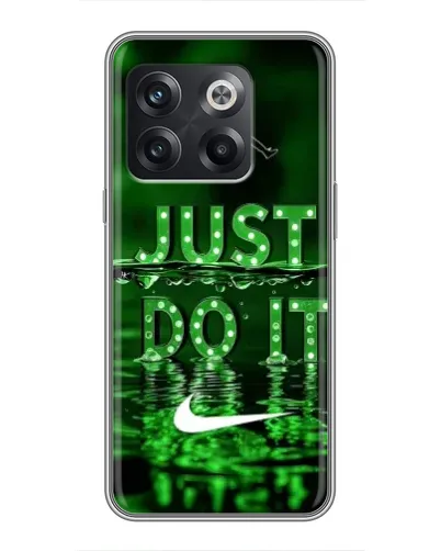 Чохол для OnePlus 10T з картинкою «Зелений неоновий Nike»