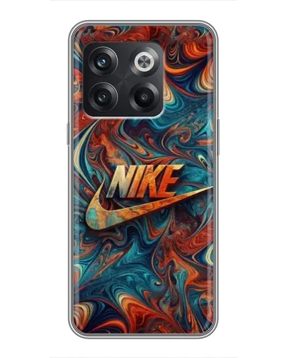 Чохол для OnePlus 10T з картинкою «Nike в абстракції»