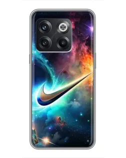 Чохол для OnePlus 10T з картинкою «Космічний Nike Swoosh» Чохол для OnePlus 10T з картинкою «Космічний Nike Swoosh»