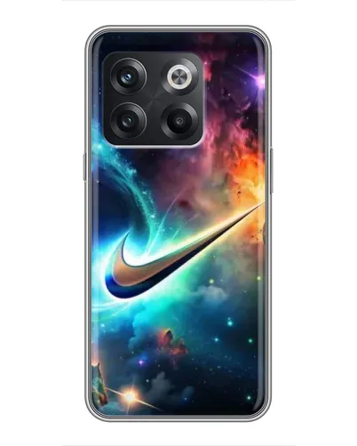 Чохол для OnePlus 10T з картинкою «Космічний Nike Swoosh»