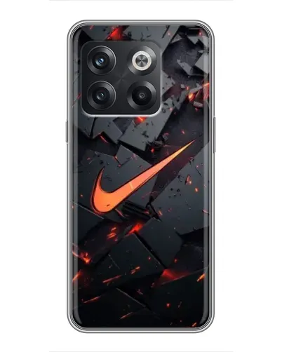Чохол для OnePlus 10T з картинкою «Nike — ефект розломів»