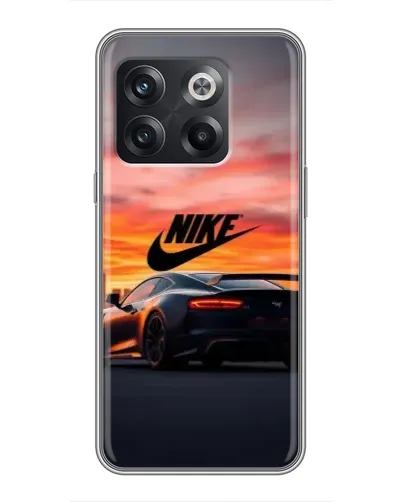 Чохол для OnePlus 10T з картинкою «Nike та суперкар»