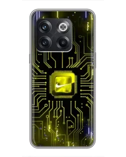 Чохол для OnePlus 10T з картинкою «Nike — золота іскра» Чохол для OnePlus 10T з картинкою «Nike — золота іскра»