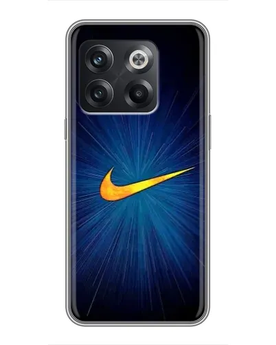 Чохол для OnePlus 10T з картинкою «Синій пульс Nike» Чохол для OnePlus 10T з картинкою «Синій пульс Nike»