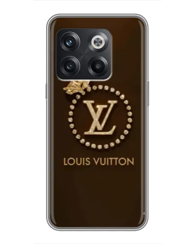 Чохол для OnePlus 10T з картинкою «LV — золота печатка» Чохол для OnePlus 10T з картинкою «LV — золота печатка»