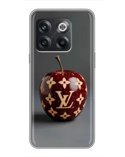 Чохол для OnePlus 10T з картинкою «Червоне яблуко LV»