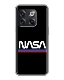 Чохол для OnePlus 10T з картинкою «NASA — класика Red Blue» Чохол для OnePlus 10T з картинкою «NASA — класика Red Blue»