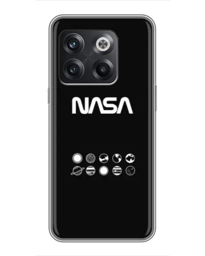Чехол для OnePlus 10T с картинкой «NASA — технический принт» Чехол для OnePlus 10T с картинкой «NASA — технический принт»