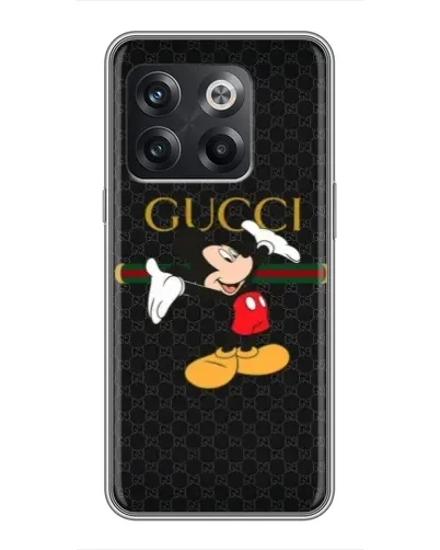 Чехол для OnePlus 10T с картинкой «Микки Маус Gucci» Чехол для OnePlus 10T с картинкой «Микки Маус Gucci»