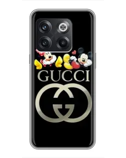 Чехол для OnePlus 10T с картинкой «Gucci — герои Disney»