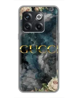 Чехол для OnePlus 10T с картинкой «Абстрактные цветы Gucci»
