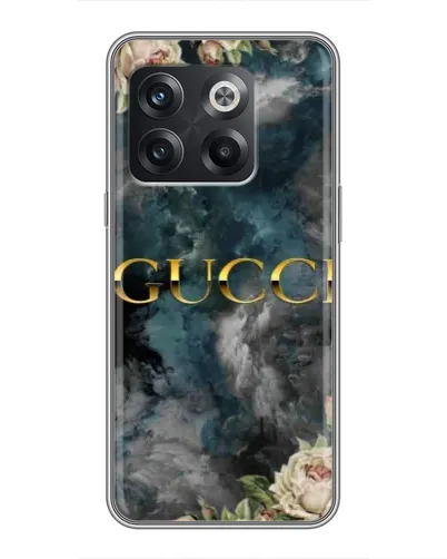 Чехол для OnePlus 10T с картинкой «Абстрактные цветы Gucci» Чехол для OnePlus 10T с картинкой «Абстрактные цветы Gucci»
