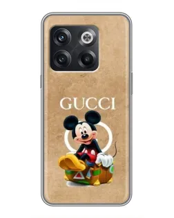 Чехол для OnePlus 10T с картинкой «Микки Маус Gucci — крафт»