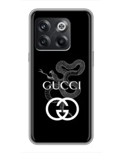 Чехол для OnePlus 10T с картинкой «Gucci — серебряная змея»