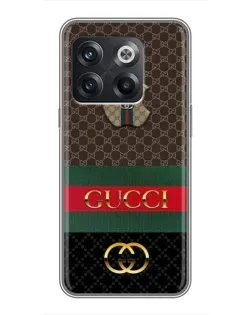Чехол для OnePlus 10T с картинкой «Gucci — брендированный десерт»