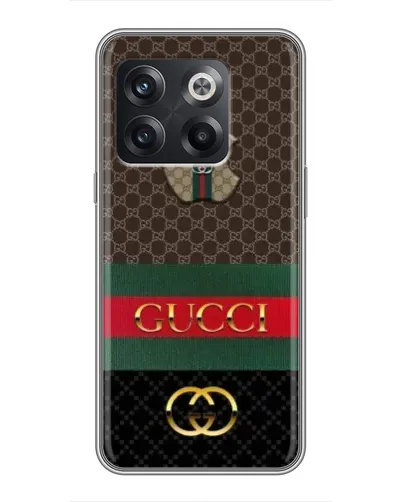 Чехол для OnePlus 10T с картинкой «Gucci — брендированный десерт» Чехол для OnePlus 10T с картинкой «Gucci — брендированный десерт»