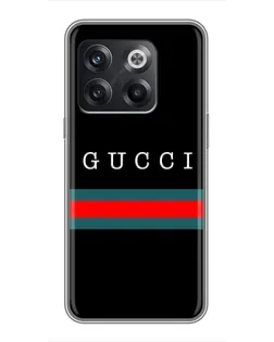 Чехол для OnePlus 10T с картинкой «Gucci — красный пояс»