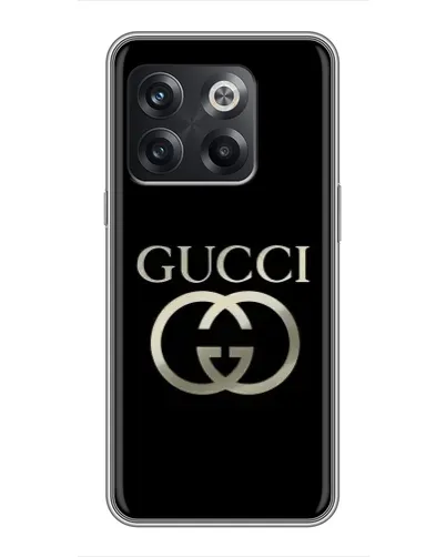 Чехол для OnePlus 10T с картинкой «Gucci — золото на черном» Чехол для OnePlus 10T с картинкой «Gucci — золото на черном»