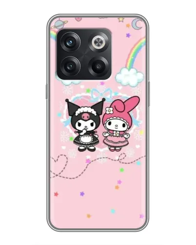 Чохол для OnePlus 10T з картинкою «My Melody та Kuromi»