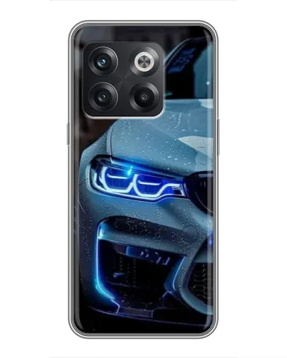 Чохол для OnePlus 10T з картинкою «Погляд BMW з синіми фарами» Чохол для OnePlus 10T з картинкою «Погляд BMW з синіми фарами»