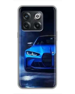 Чохол для OnePlus 10T з картинкою «Блакитна BMW M4» Чохол для OnePlus 10T з картинкою «Блакитна BMW M4»