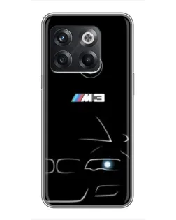 Чохол для OnePlus 10T з картинкою «Мінімалістичний принт BMW M3» Чохол для OnePlus 10T з картинкою «Мінімалістичний принт BMW M3»