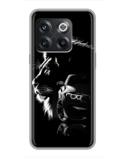Чохол для OnePlus 10T з картинкою «BMW та лев» Чохол для OnePlus 10T з картинкою «BMW та лев»