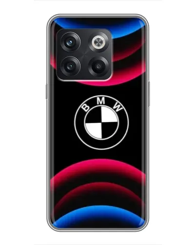 Чохол для OnePlus 10T з картинкою «Логотип BMW та неонові дуги» Чохол для OnePlus 10T з картинкою «Логотип BMW та неонові дуги»