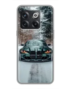 Чохол для OnePlus 10T з картинкою «BMW у зимовому лісі» Чохол для OnePlus 10T з картинкою «BMW у зимовому лісі»