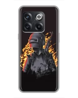 Чохол для OnePlus 10T з картинкою «PUBG — вогняний силует» Чохол для OnePlus 10T з картинкою «PUBG — вогняний силует»