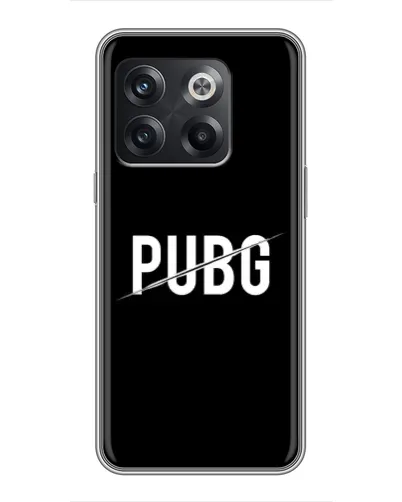 Чохол для OnePlus 10T з картинкою «PUBG — білий логотип» Чохол для OnePlus 10T з картинкою «PUBG — білий логотип»