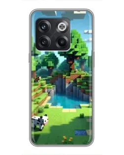 Чохол для OnePlus 10T з картинкою «Minecraft літній день»